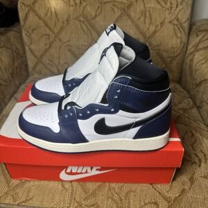 Nike Air Jordan1 Retro High OG GS FD1437-401 Midnight Navy/B &W Size 7Y/8.5 W